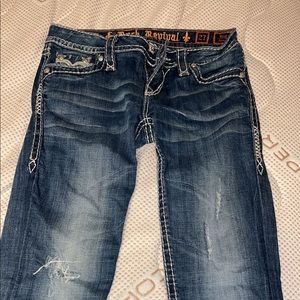 Women’s Rock Revival Jeans, Size 27 bootcut.